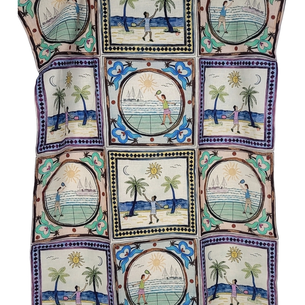 NEW Anthropologie 100% Cotton Dish Kitchen Towel Pickleball